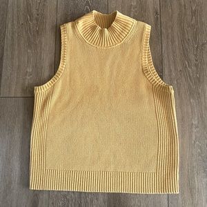 Gap Turtleneck Sleeveless Sweater Size L
